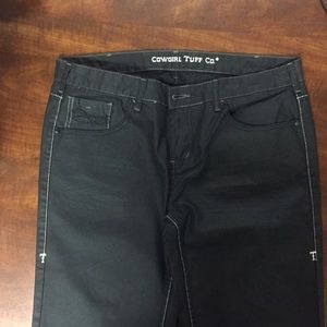 COWGIRL TUFF BLACK DENIM JEANS